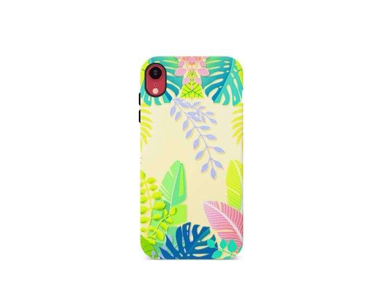 Funda Gel Doble Capa iPhone Xr - Tropical